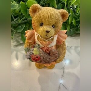 VTG Cherished Teddies Barbara Thanksgiving Bear 1996 NIB Collectible 141305